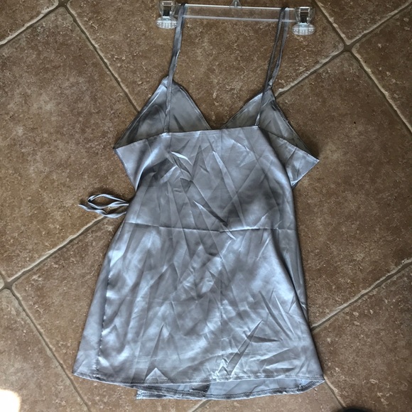 Baby Blue Silk Wrap - Picture 6 of 6